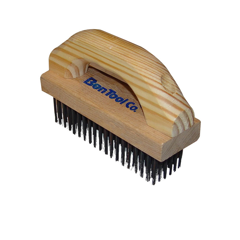 Wire Brush, With Scrubbing Handle